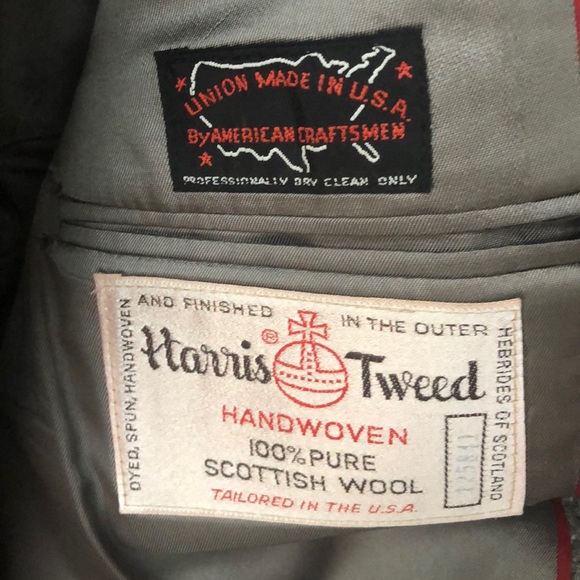 Genuine Harris Tweed Sport Jacket - Picture 2 of 4